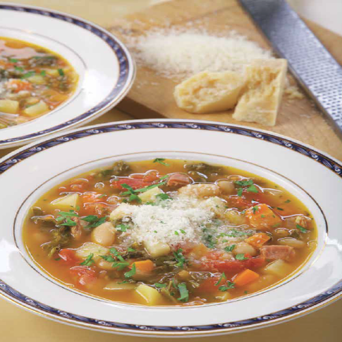 Minestrone with Kale, Prosciutto and Cannellini Beans Rose Reisman Recipe