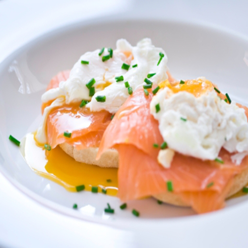 Poached egg with salmon Rose Reisman Recipe